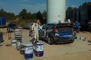 M-Sport испытала новый диффузор для Fiesta WRC