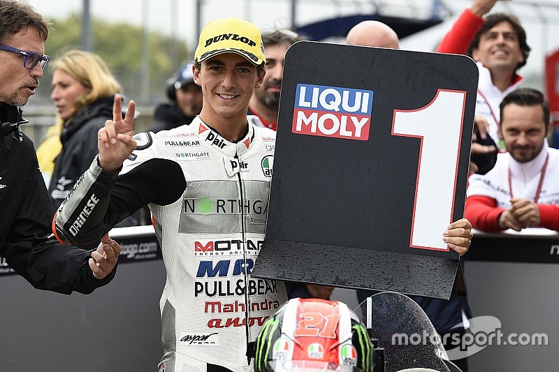 Bagnaia targets second Moto3 win after maiden pole