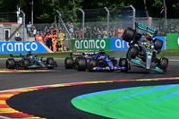 Lewis Hamiltons Unfall mit Fernando Alonso in Spa: Aufprall mit 45g!