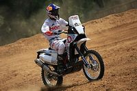 Hero demonstrates Dakar bike in India