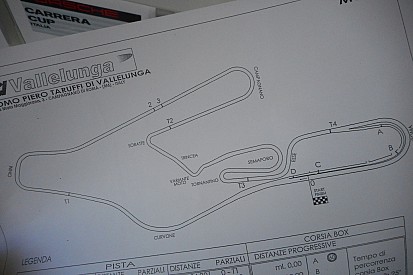 Carrera Cup italia, alla scoperta di Vallelunga con Rovera