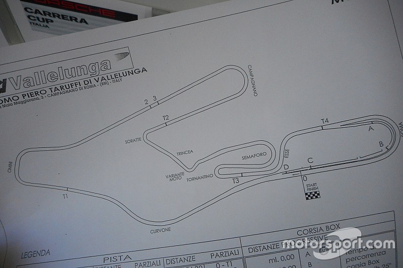 Carrera Cup italia, alla scoperta di Vallelunga con Rovera
