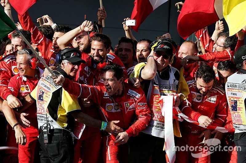 Победа Ferrari в Австралии. Как это было