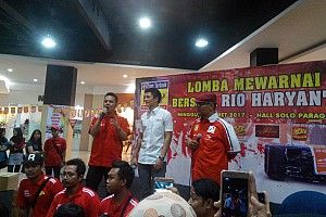 Rio Haryanto gelar lomba mewarnai di Solo