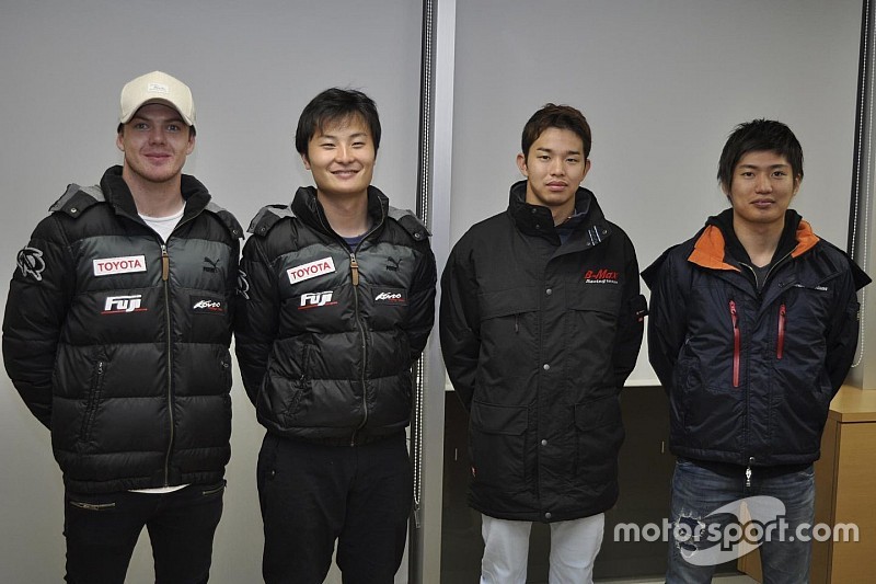 【スーパーフォーミュラ】”ルーキー”4人がSFの印象を語る。山下「スッゲー速い!」