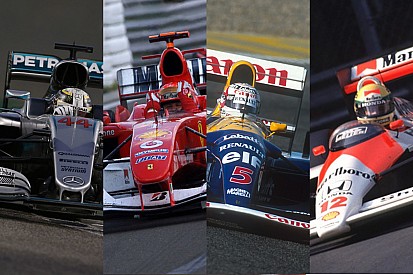 Les Formule 1 les plus victorieuses de l'Histoire