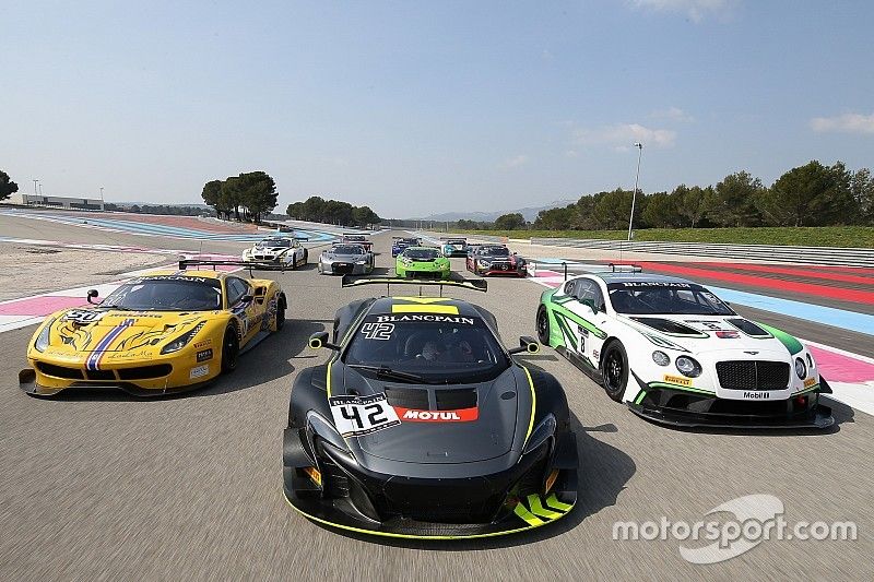 Le plein d'engagés en Blancpain GT Endurance Cup en 2017 !