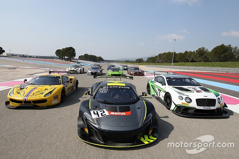 Le plein d'engagés en Blancpain GT Endurance Cup en 2017 !