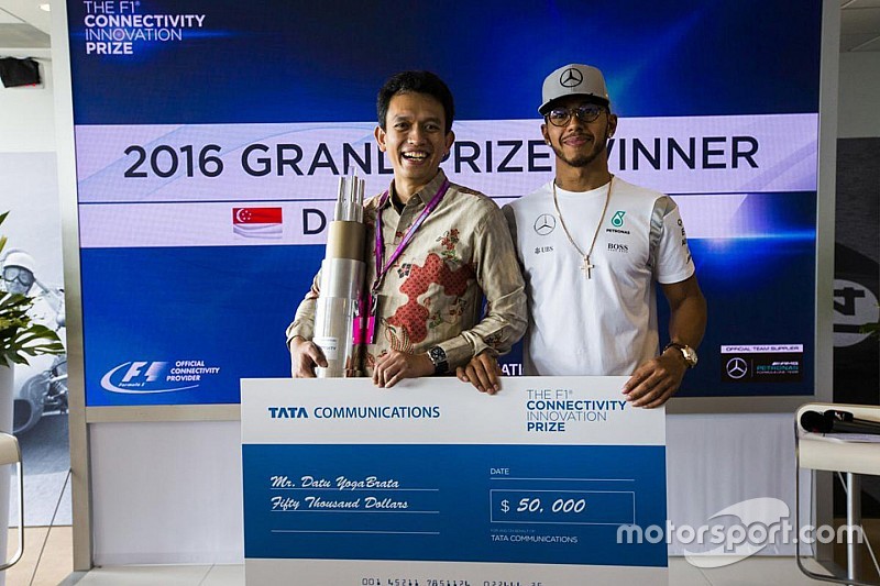 Tata umumkan jumlah hadiah kontes Inovasi Konektivitas F1