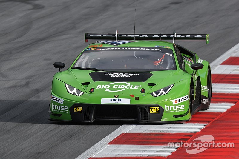 GRT Grasser Racing Team leads after the first part of the 12H Red Bull Ring