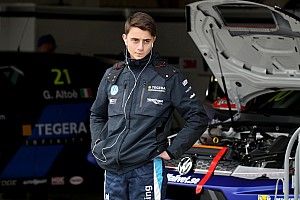 Giacomo Altoè sulla Golf della Delahaye Racing a Spa