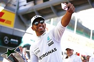 Hamilton, contento de ser el "villano" de Monza