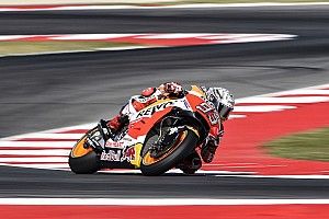 Márquez: “Mientras no me caiga en carrera, no pasa nada”