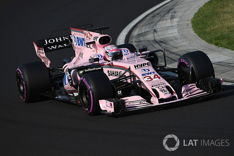 Force India ai test di Yas Marina con Perez, Ocon e Mazepin