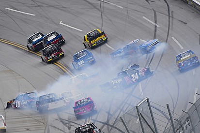Nemechek narrowly escapes elimination from Truck playoffs at Talladega