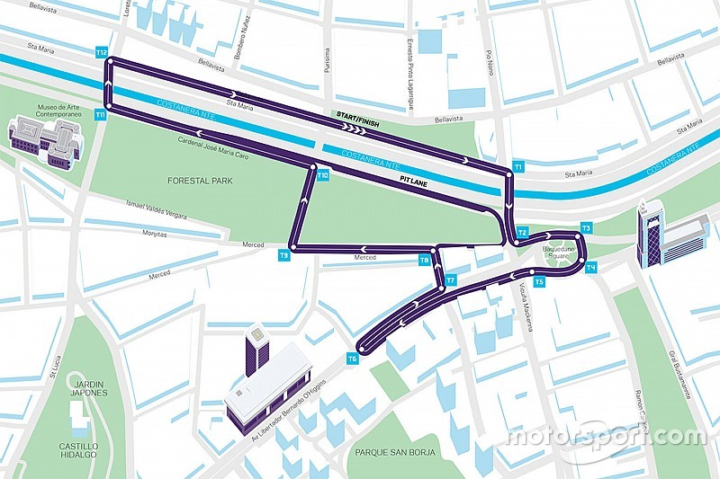 VIDEO: así se ve el circuito del ePrix de Chile