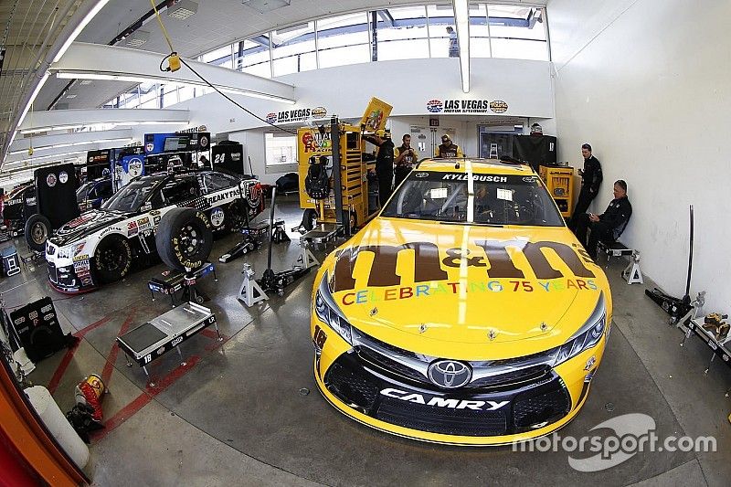 Kyle Busch says Gibbs has "work to do" on intermediate program
