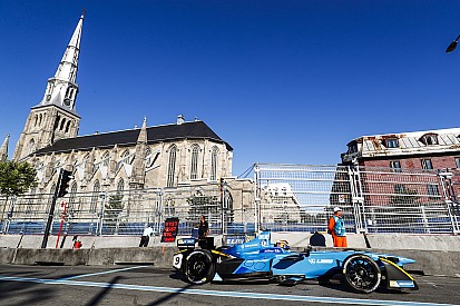 Montreal ePrix: Antrenman seansında Prost liderdi, Buemi büyük bir kaza yaptı