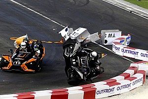 Wehrlein s'accroche avec Massa et part en tonneau !