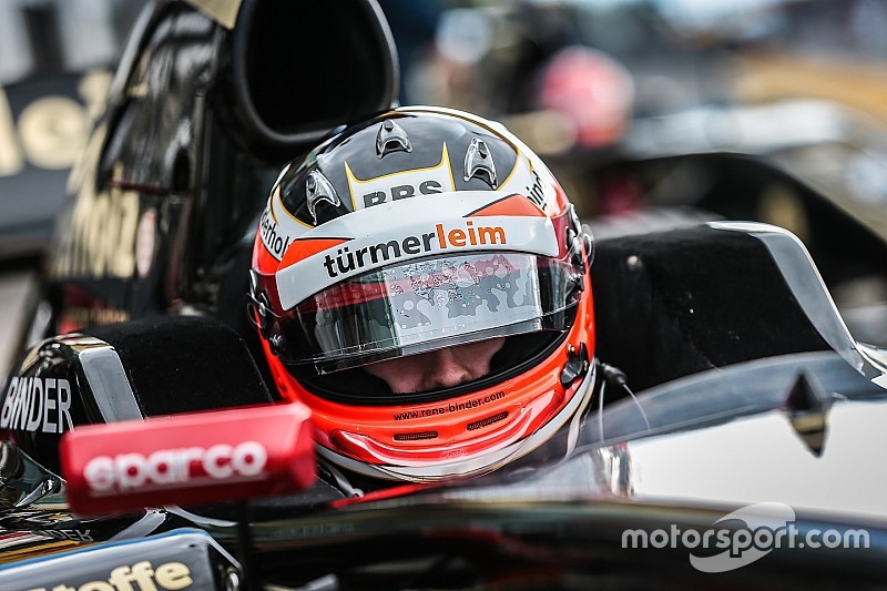 Binder vence última prova da história da F-V8; Pietro é 2º