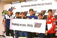 Le Mans: il mondo della MotoGP si stringe attorno a Nicky Hayden