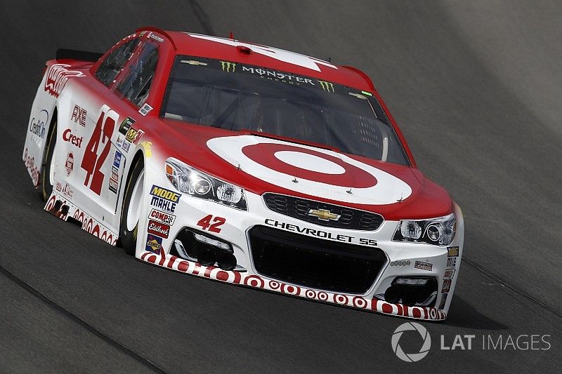 Larson tops second Michigan practice; Bell makes first laps in Cup car