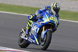 Iannone: "Não estou feliz com a velocidade de reta"