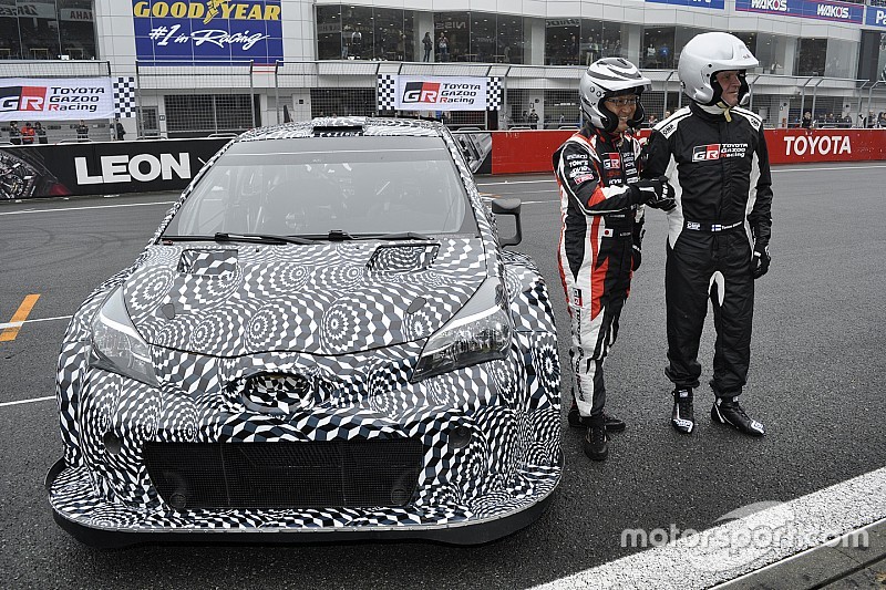 【WRC】トヨタのWRC用テストマシン”ヤリスWRC”がTGRFで日本初公開