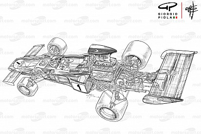 Retro: Why this Lotus 72 was Piola’s “most important” F1 drawing
