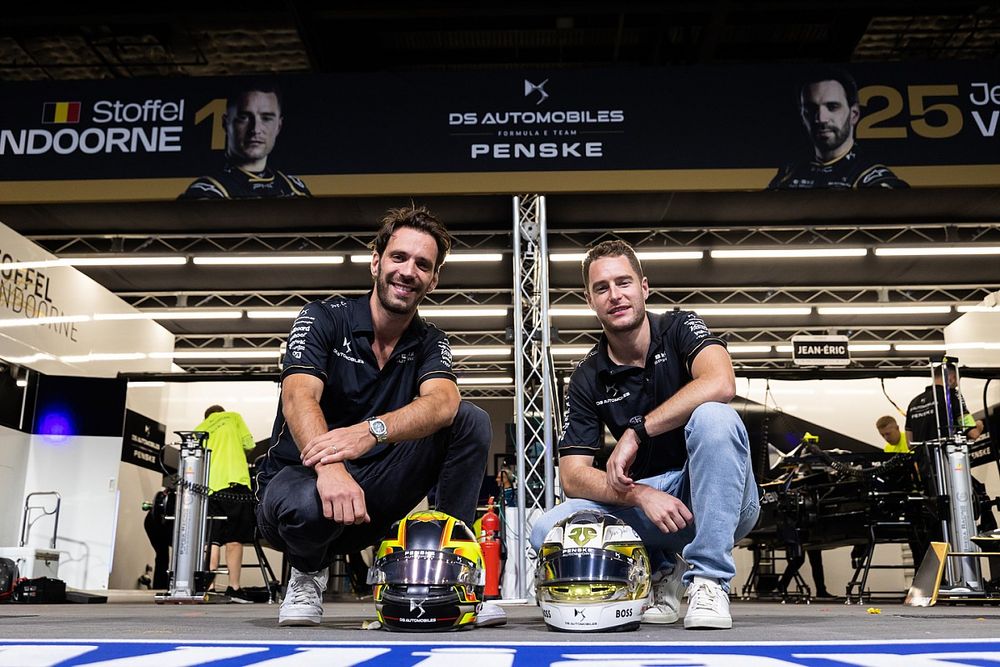Jean-Eric Vergne, DS Penske, DS E-Tense FE23, Stoffel Vandoorne, DS Penske, DS E-Tense FE23