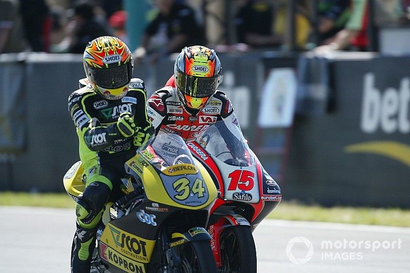 Andrea Dovizioso y Roberto Locatelli