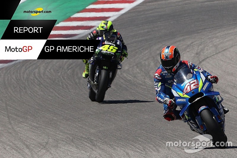Motorsport Report: Marquez esagera e il "ranger" di Austin è Rins. Ma ridono anche gli italiani...