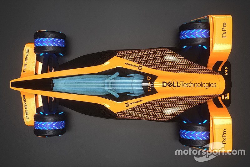 Photos - Le concept McLaren des Grands Prix 2050 en détail