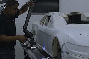 Video: Watch the NASCAR Cup Ford Mustang come to life