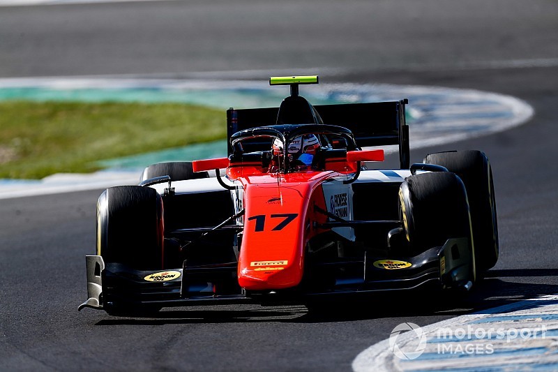 Verschoor donderdag met MP Motorsport in actie tijdens F2-test