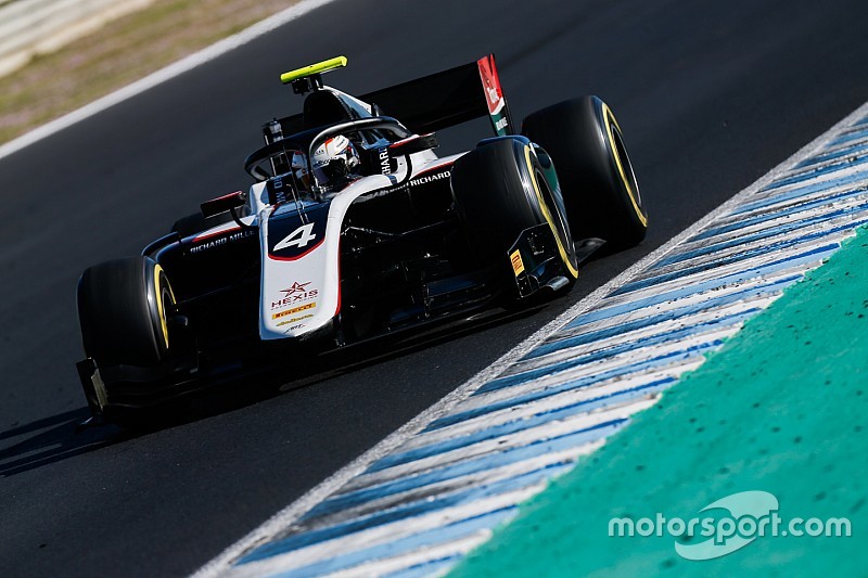 De Vries lidera el primer día de test de F2 en Barcelona