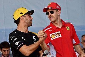 Geen proefritten bij nieuwe werkgevers voor Vettel en Ricciardo