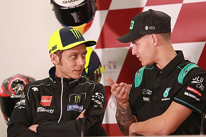 Quartararo espère que Rossi restera en MotoGP