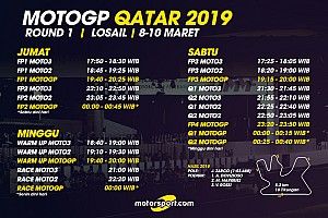 Jadwal lengkap MotoGP Qatar 2019