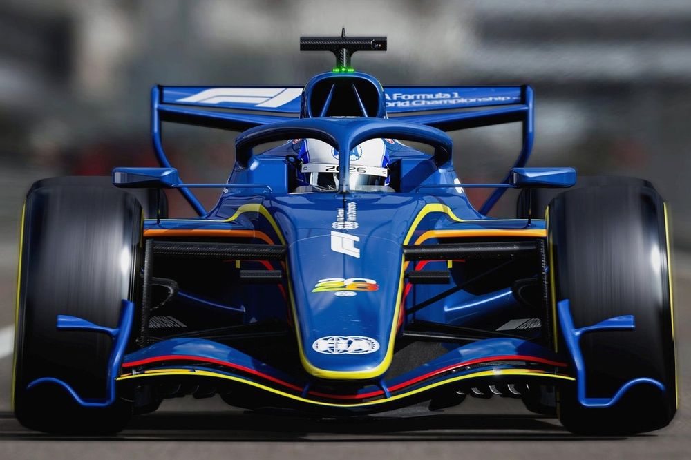 Concepto de coche de la Fórmula 1 de 2026