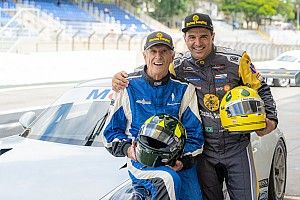 Porsche Cup: Christian dá voltas rápidas com Wilsinho Fittipaldi e emociona Interlagos