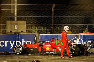 Leclerc'in şasisi ve motoru kazada hasar görmedi