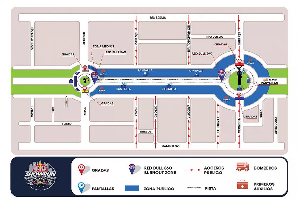 Mapa Show Run CDMX 2021