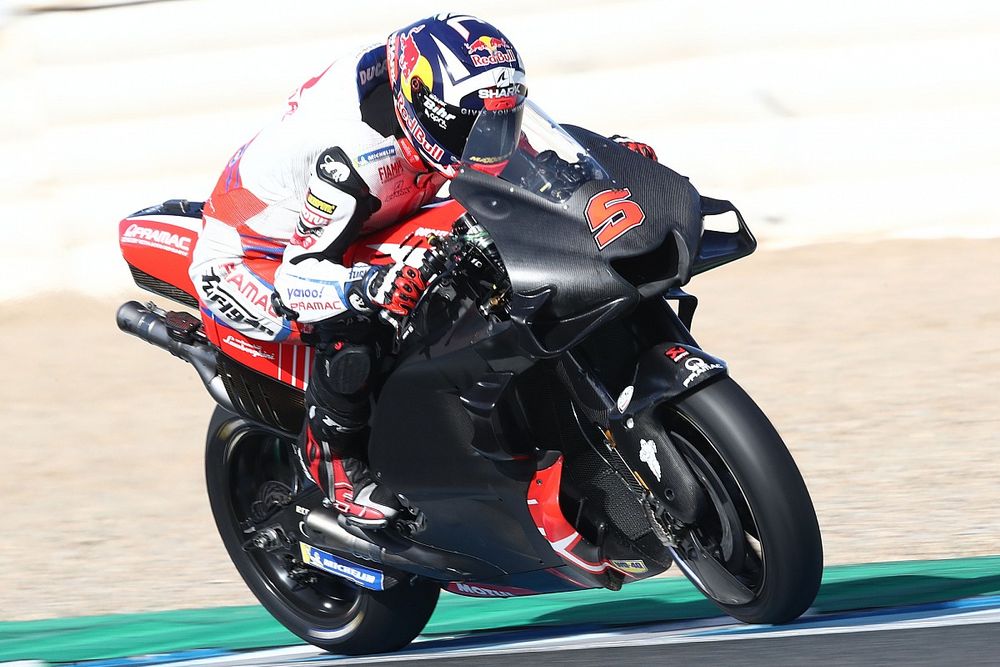 Johann Zarco ravi de son test malgré des conditions défavorables