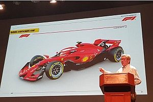 F1 apresenta imagem com conceito de regras de 2021