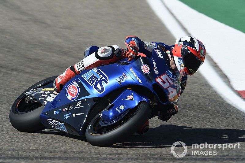 FP1 Moto2 Thailand: Sesi berjalan sengit, Pasini terdepan
