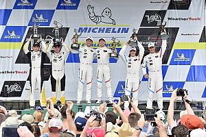 VIR IMSA: Sims spins and wins with de Phillippi for BMW