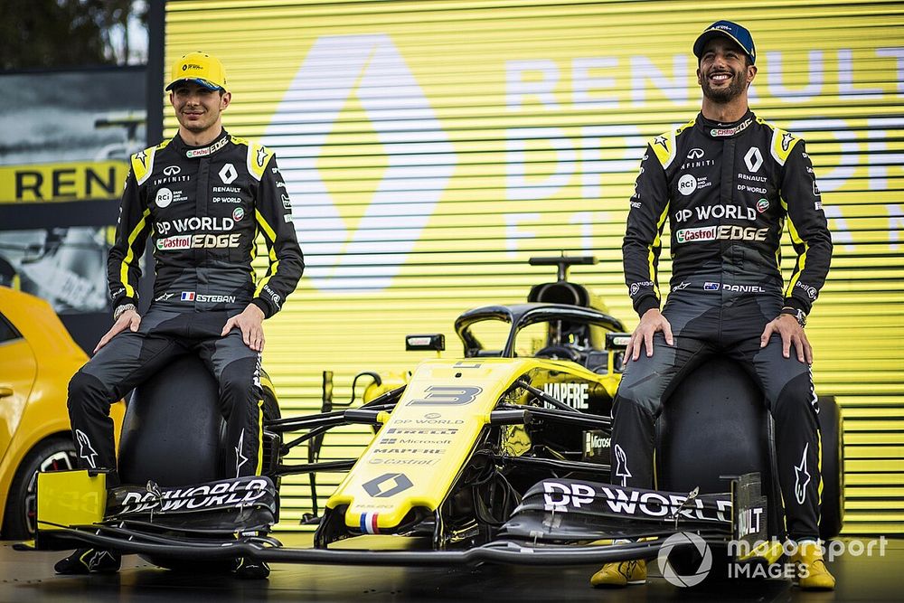 Renault : "Pas de traitement préférentiel entre Ocon et Ricciardo"