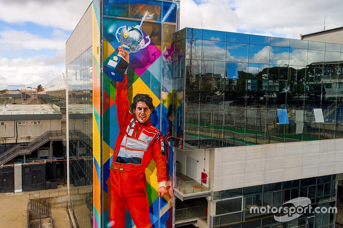 Mural de Eduardo Kobra em homenagem a Senna tem lançamento virtual no aniversário de Interlagos