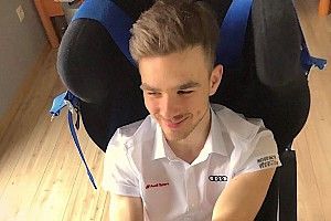 Rogalski na wirtualnym Anderstorp